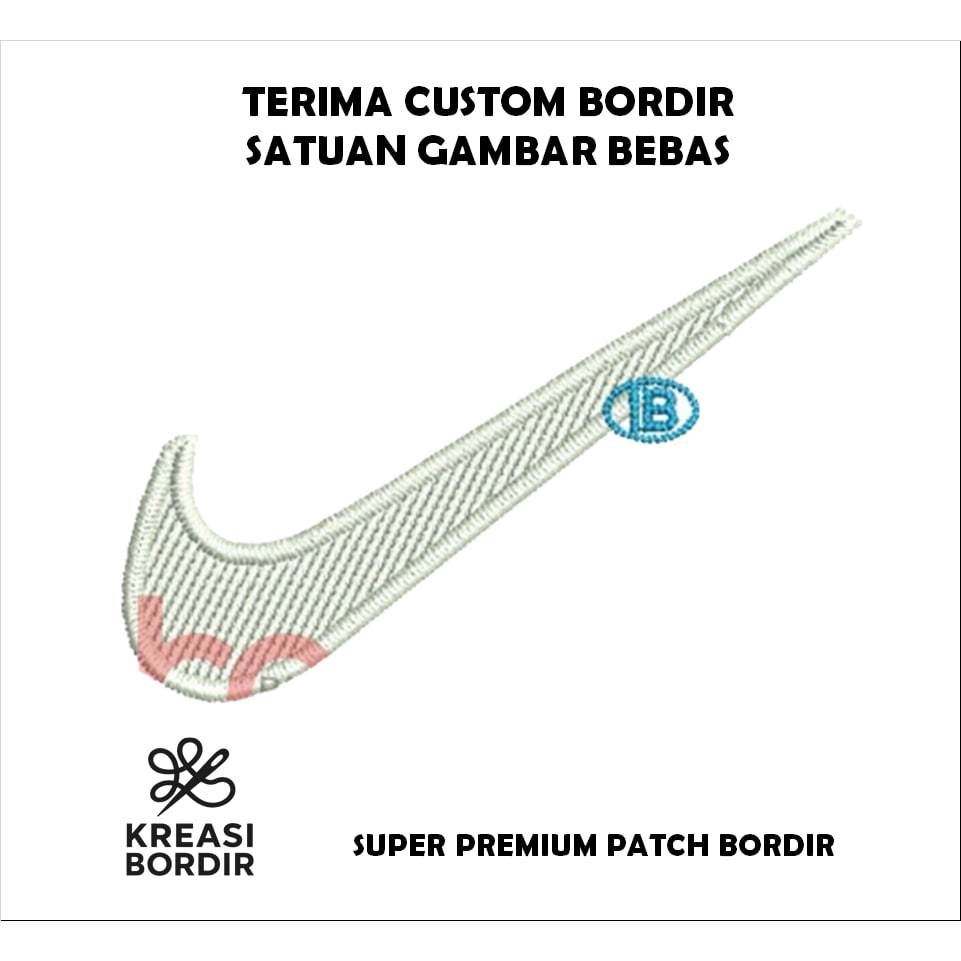 EMBLEM PATCH BORDIR LOGO NIKE - Kreasibordir.id