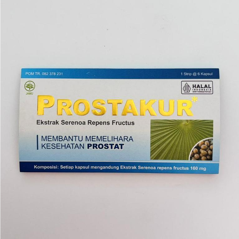 Obat Herbal Prostat Prostakur 6 Kapsul - Membantu Menjaga Kesehatan Prostat