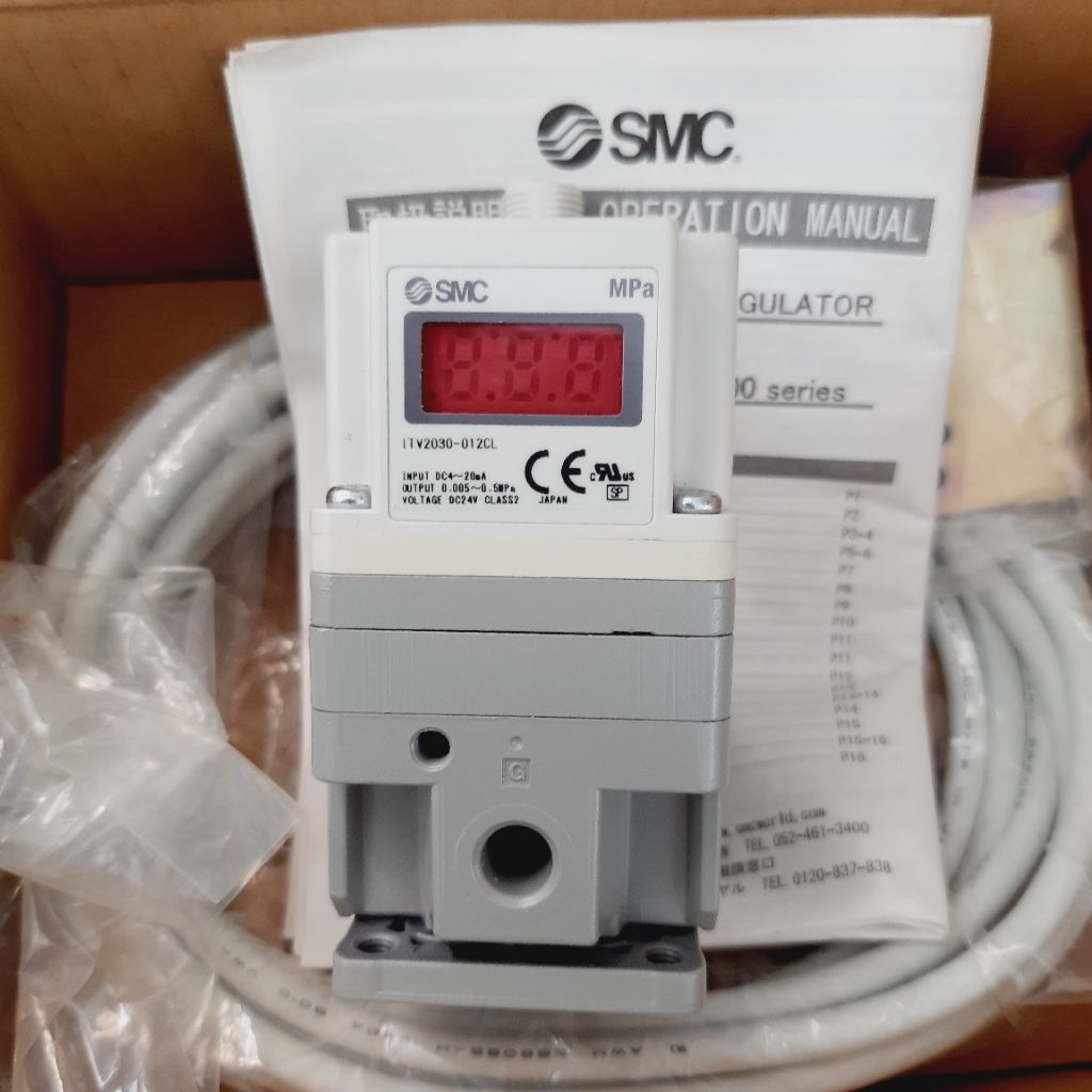 SMC ITV2030-012CL Electro Pneumatic Regulator SMC