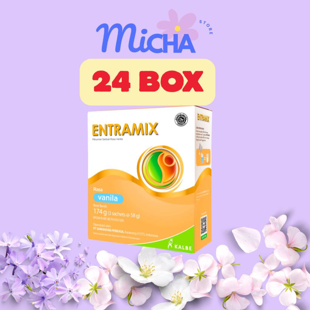 Entramix Vanilla Cokelat 24 box/1 karton Bundle 24 box/karton