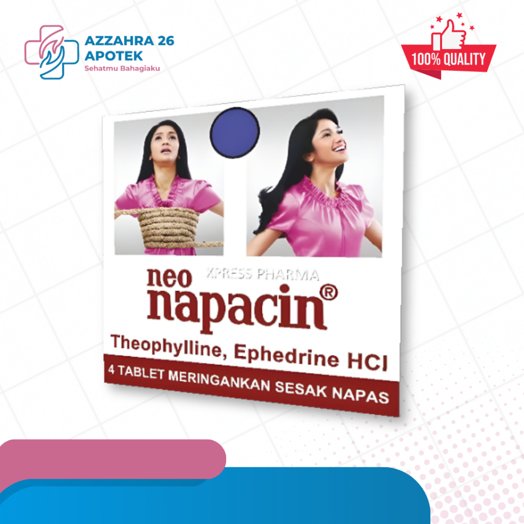 Neo Napacin - Obat Asma Tablet 1 Strip