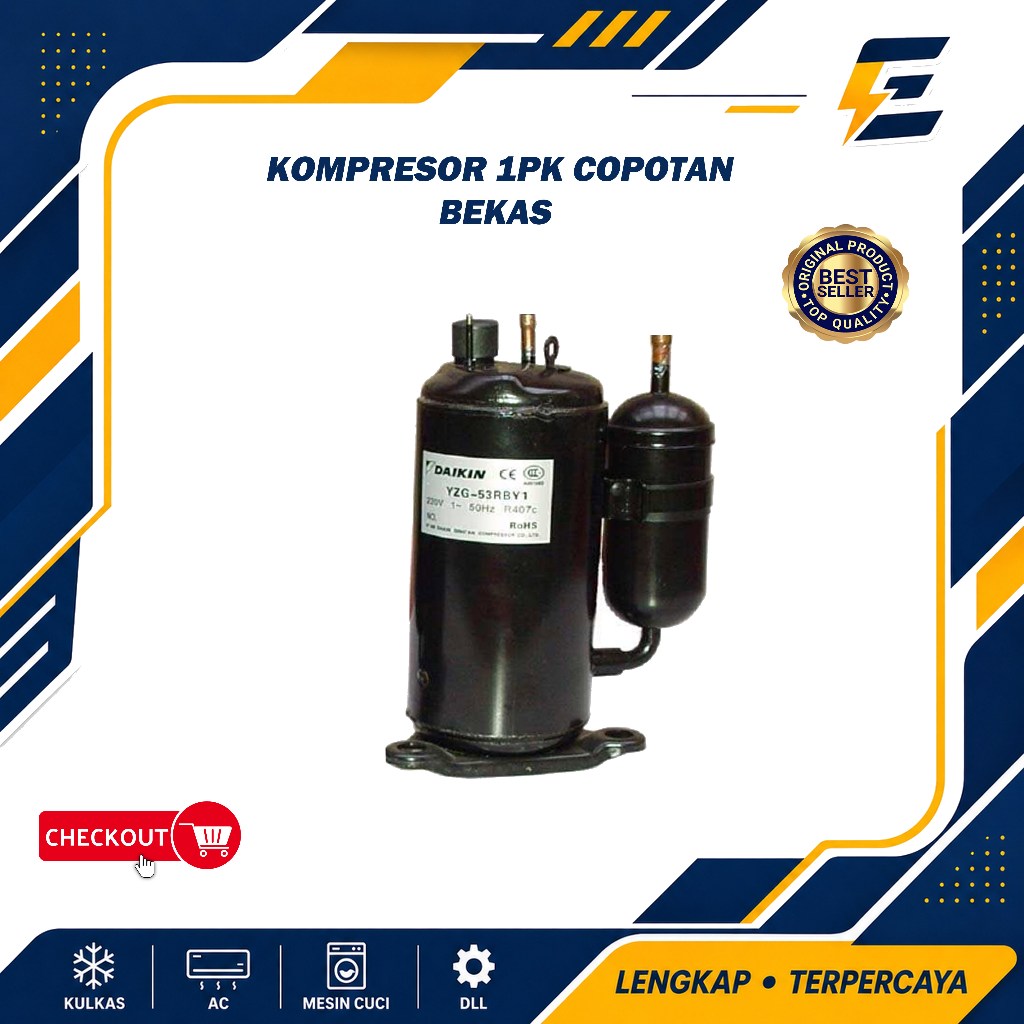 Kompresor Copotan untuk Cat / Kompresor AC Pompa