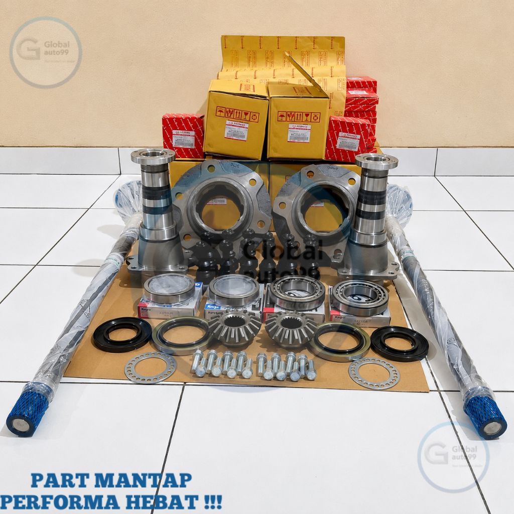 Paket 1 Lengkap Gardan Belakang Mitsubishi Canter PS125 HDX PS136 HDX Original Berkualitas