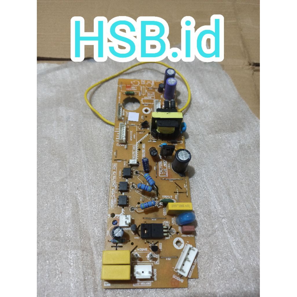 MODUL PCB KULKAS SHOWCASE POLYTRON INVERTER HGBA-045A DN27A179 MOO ORIGINAL BARU