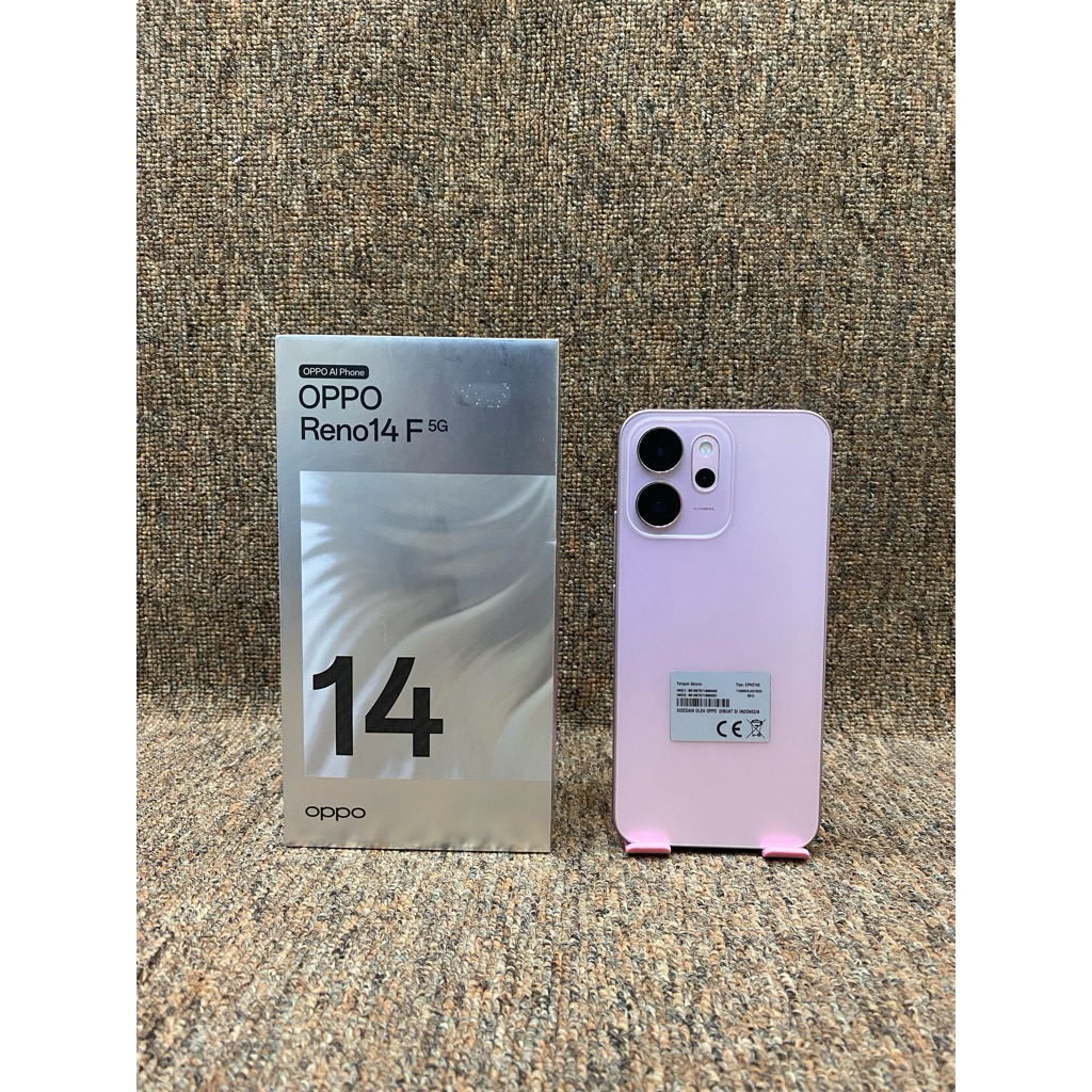 oppo reno 14f 5g 8/256 second fullset