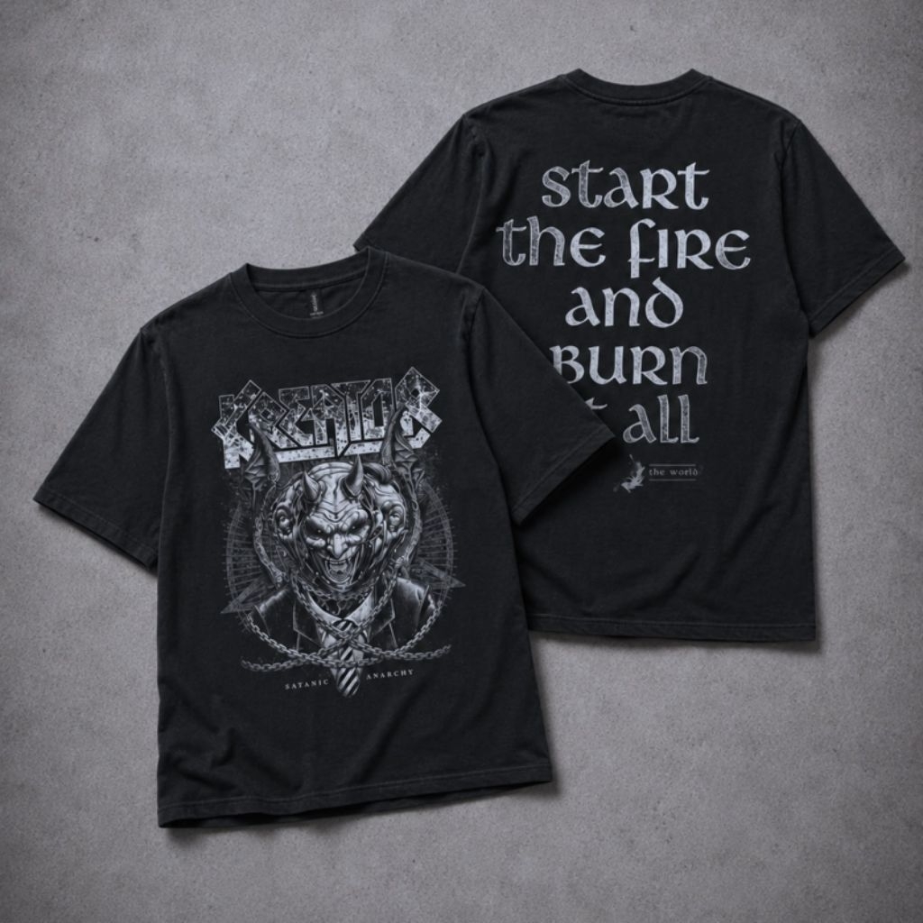 Kaos Band Official Kreator - Satanic Anarchy