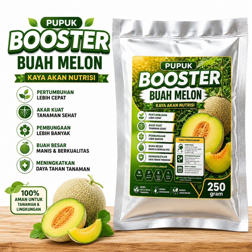 Pupuk Booster Buah Melon