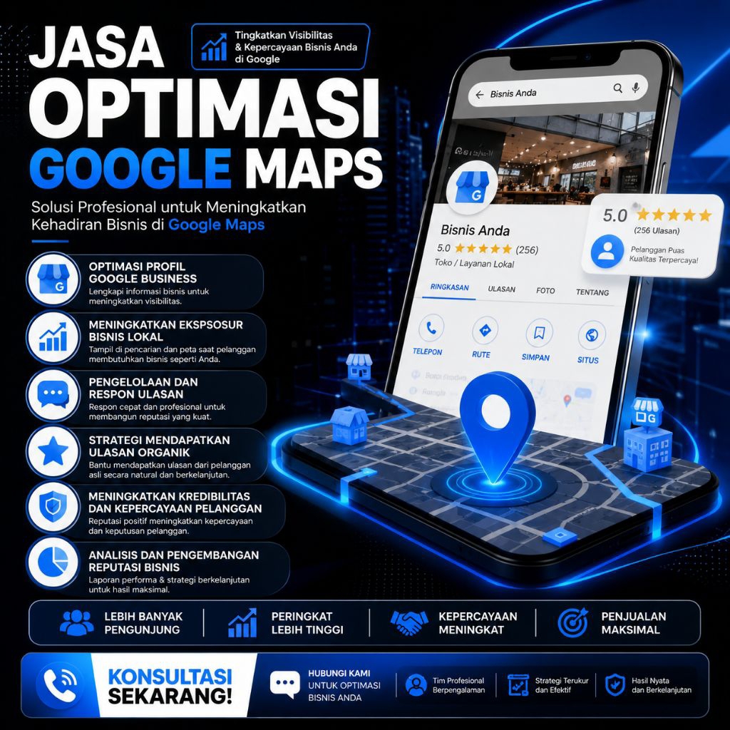 JASA ULASAN GOOGLE MAPS