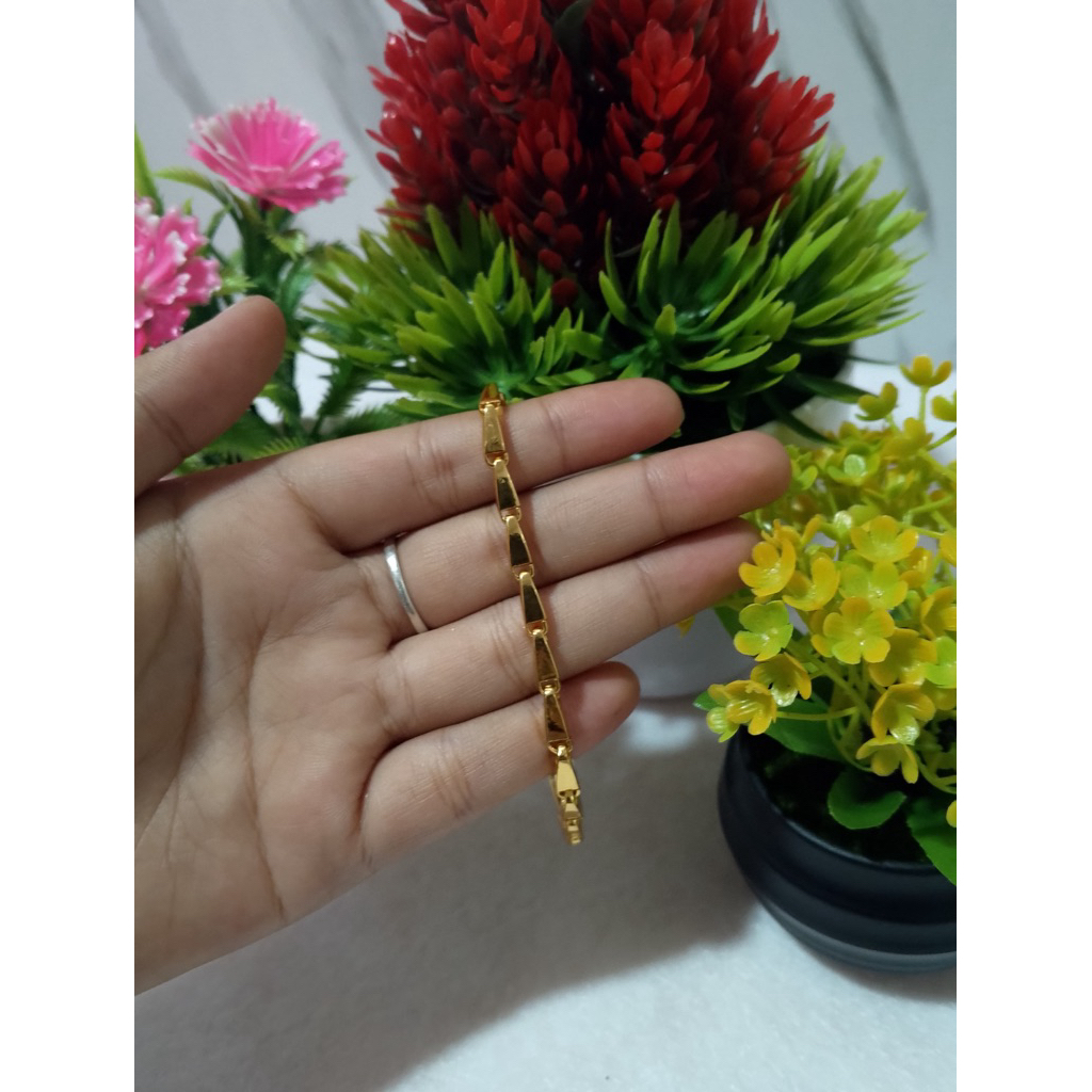 Gelang Padi Lapis Emas