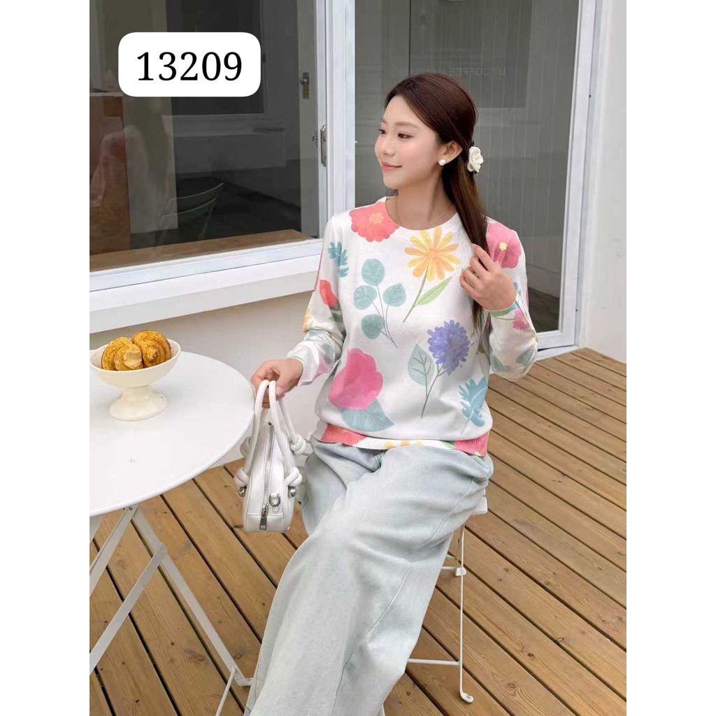ATASAN  RAJUT MOTIF BUNGA / ATASAN RAJUT CARDI BUNGA