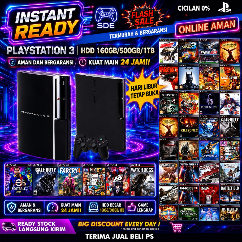 ps3 slim / fat / super slim