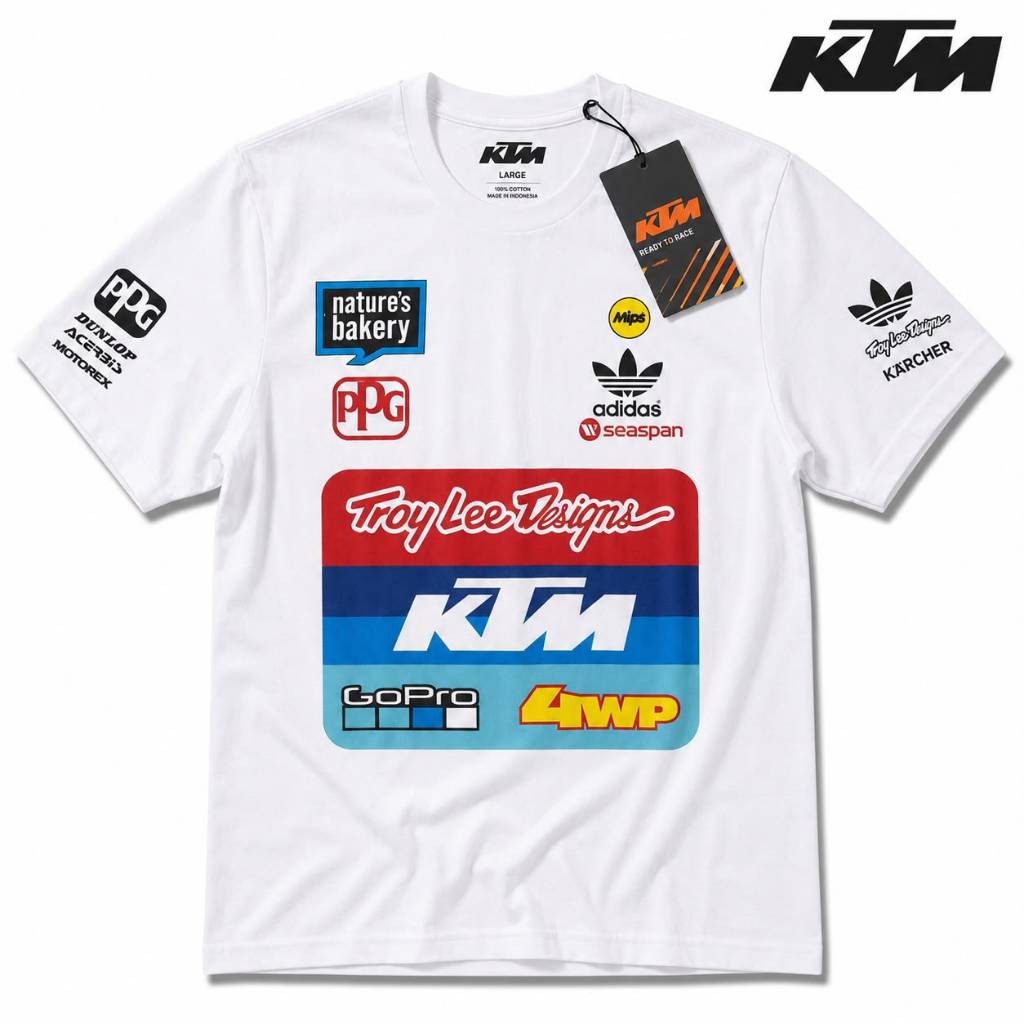 (COD) pakaian pria / kaos pria / kaos distro / thsirt Kaos Troy lee Desain KTM