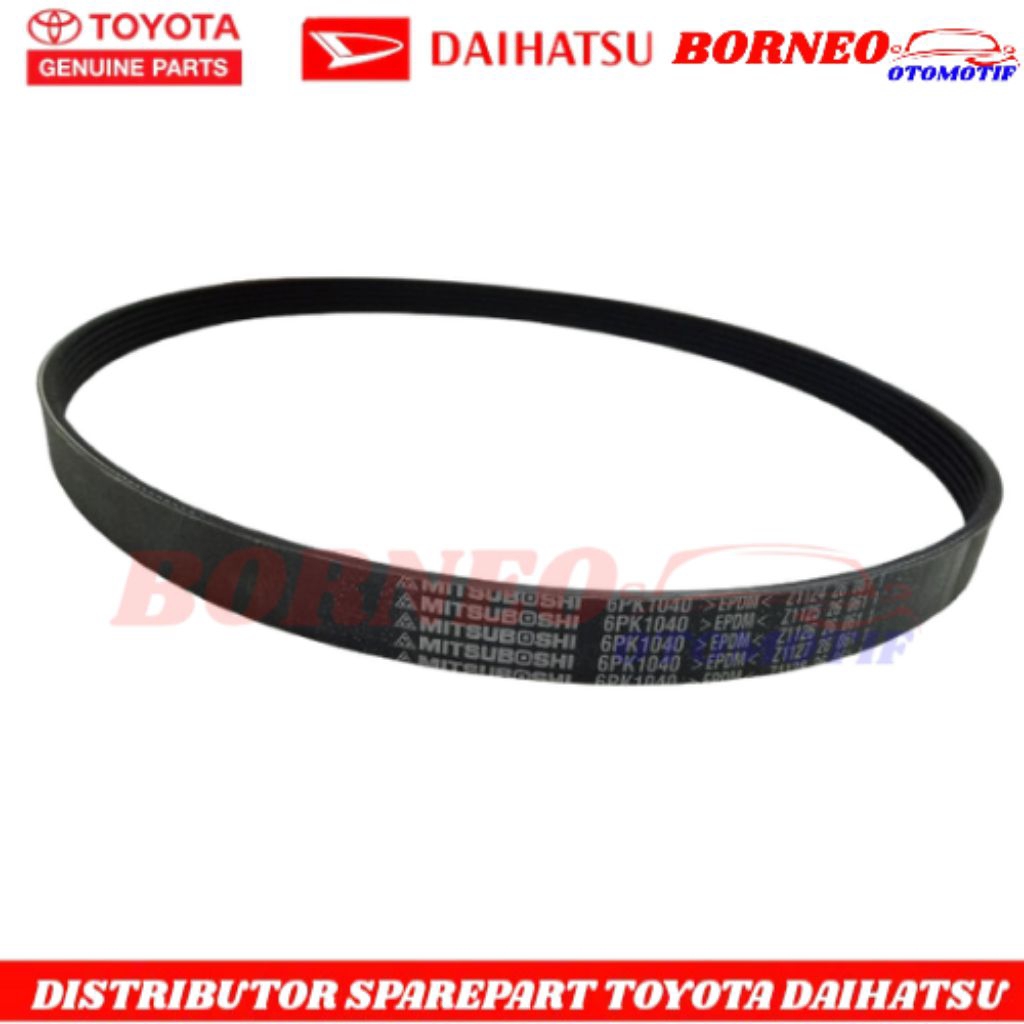 Fan Belt 6PK1040 Camry/Harrier/Alphard 3.000cc Mitsuboshi