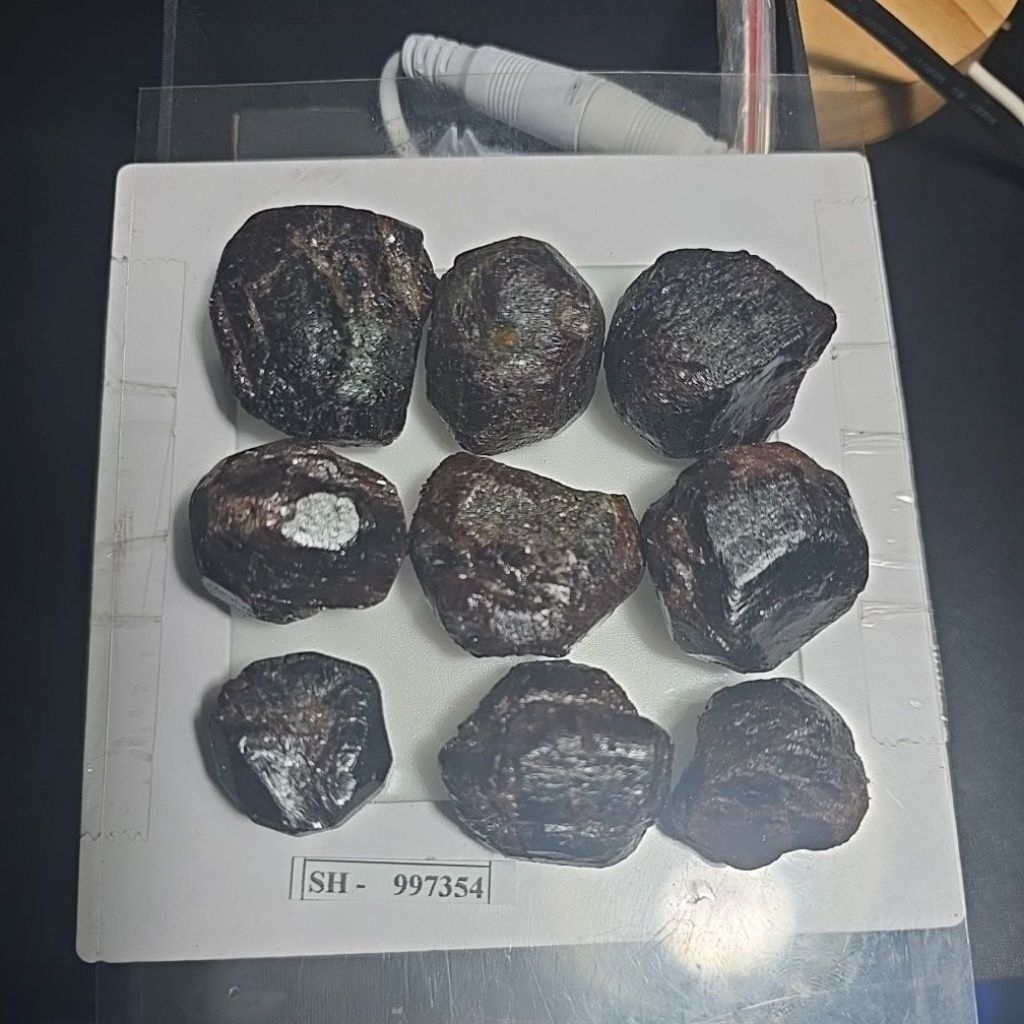 RED GARNET ROUGH paket BATU ALAM ASLI