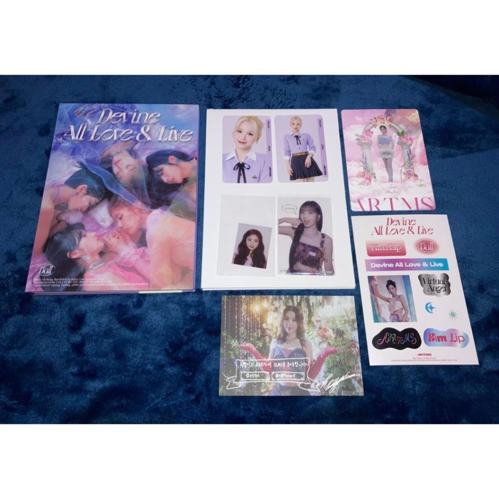 Official ARTMS <Dall> Album Fullset + 2 Showcase DCO Objekt Photocard | LOONA