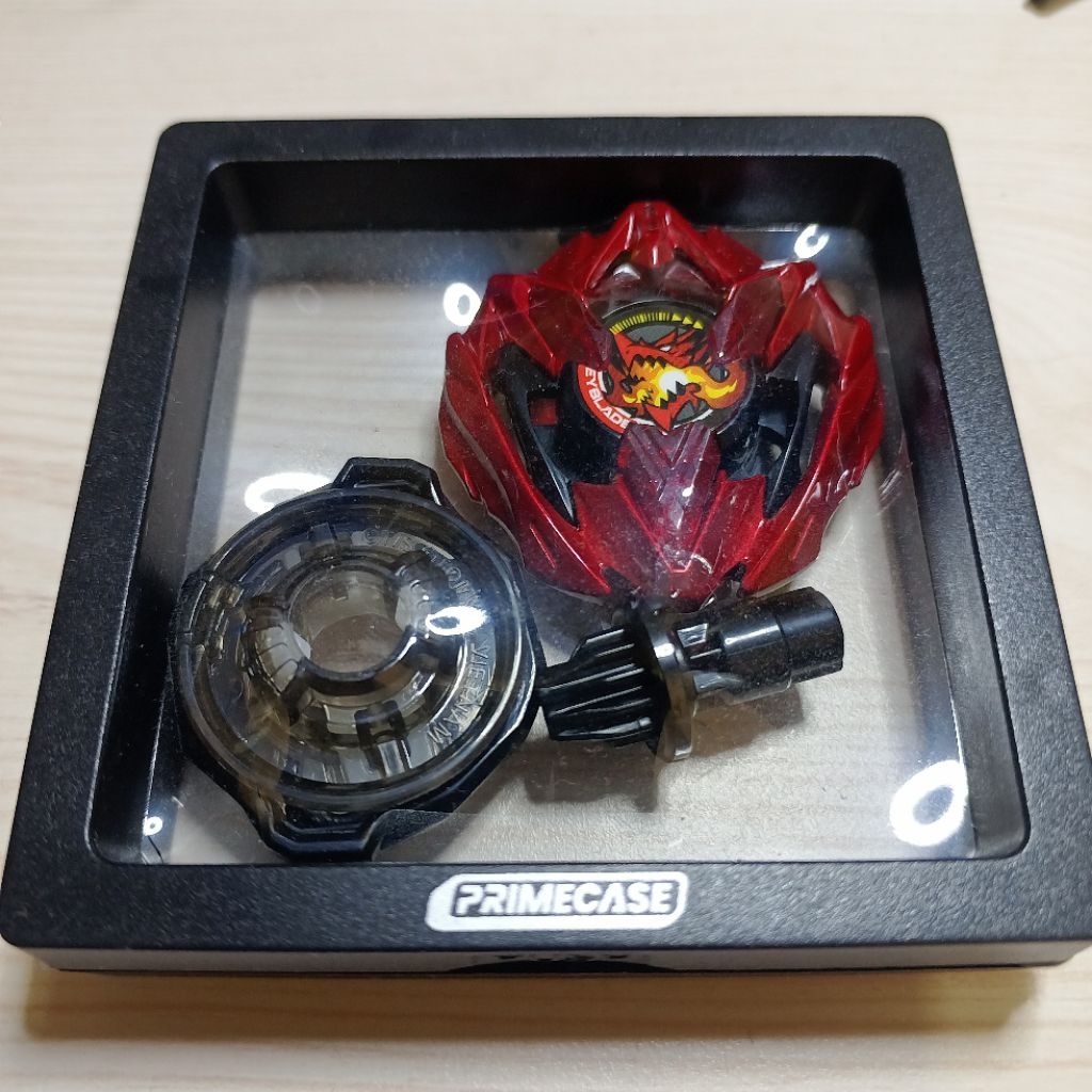 Beyblade X BX-48 05 Dran Buster 2-80 Quake Metal Coat Red Original Takara Tomy