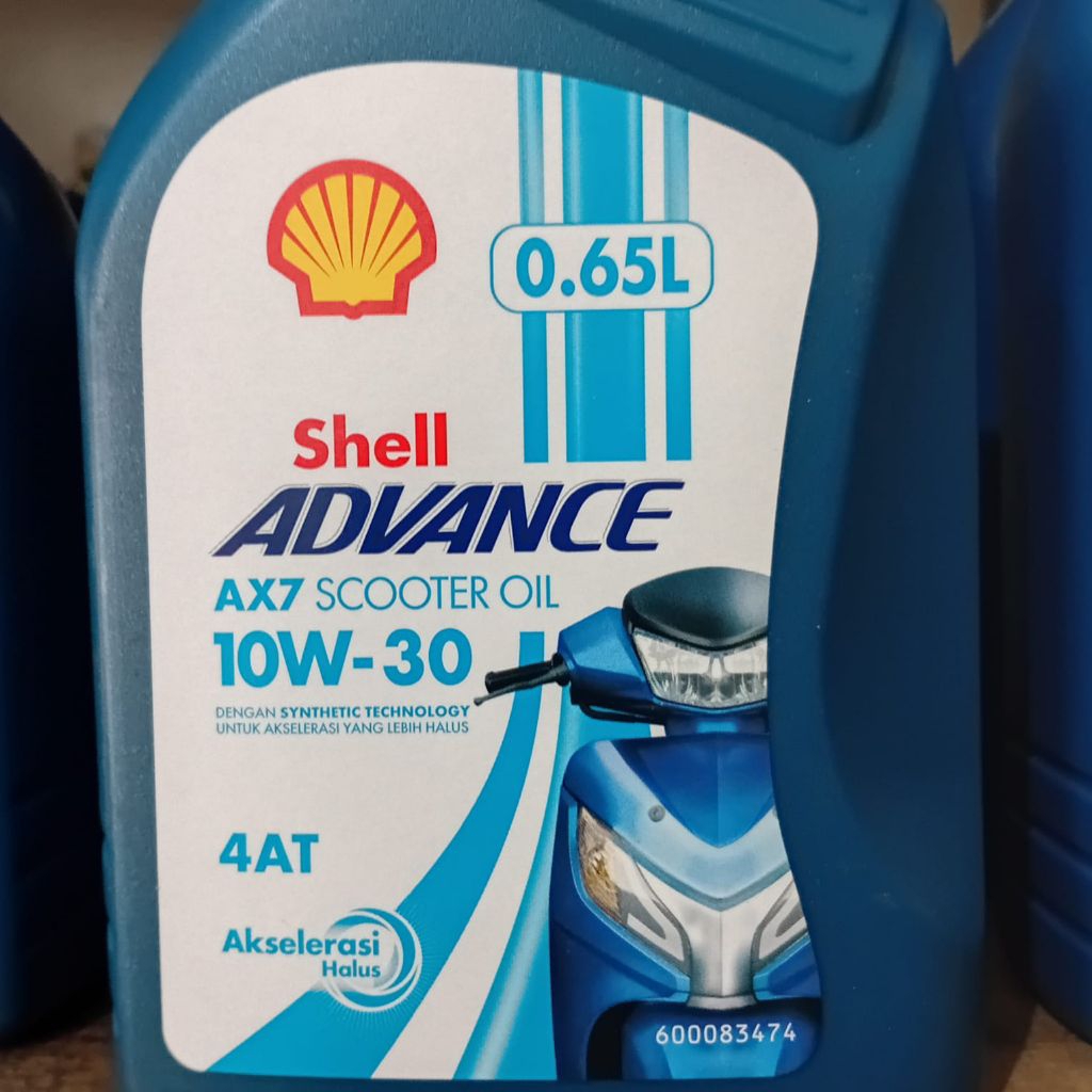 Oli Shell AX7 Matic 0,65 Shell AX7 Matic 650ml