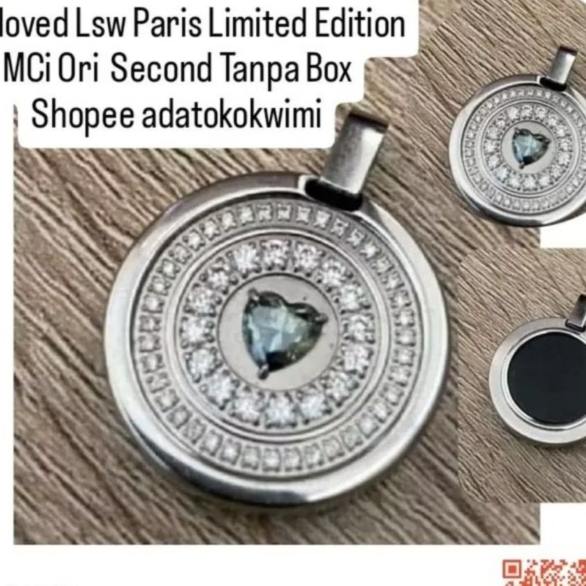 Preloved LswParis Kalung MCi Ori Second Limited Edition Tanpa Box