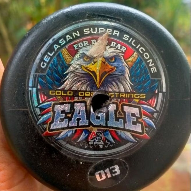 ECER Gelasan Turnamen EAGLE size 0.13 Bahan GOLD SUGOI