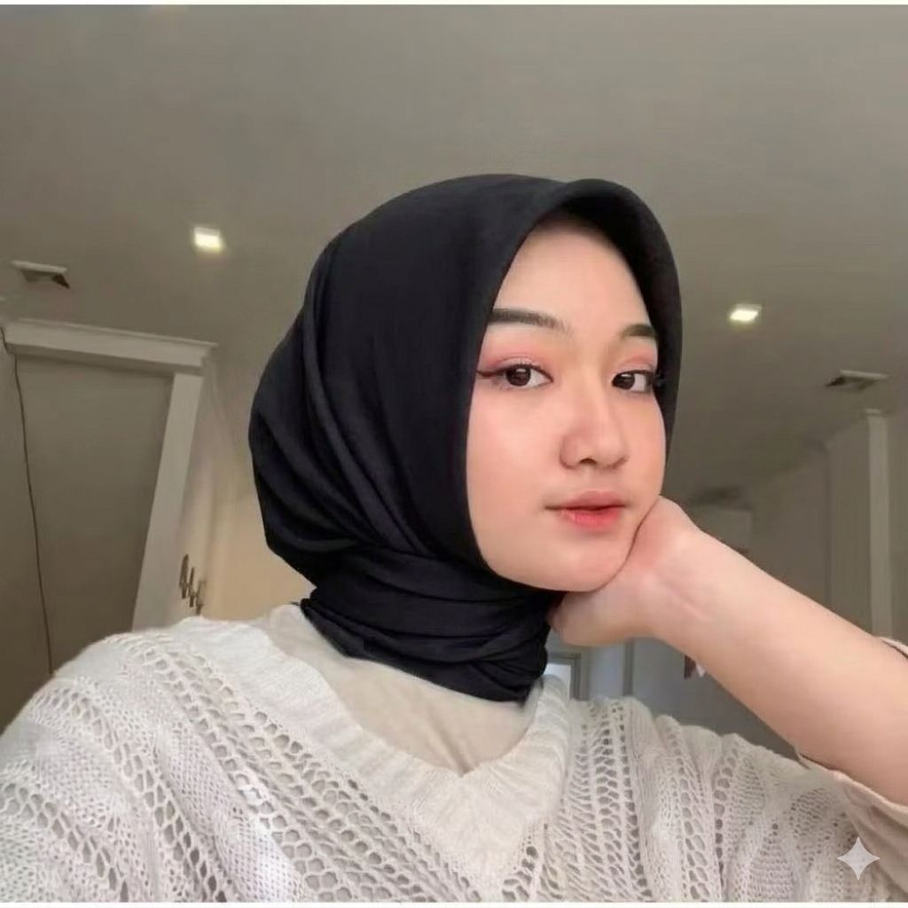 Hijab Segi Empat Bella Square Hijab Daily Bella Square Lembut Nyaman