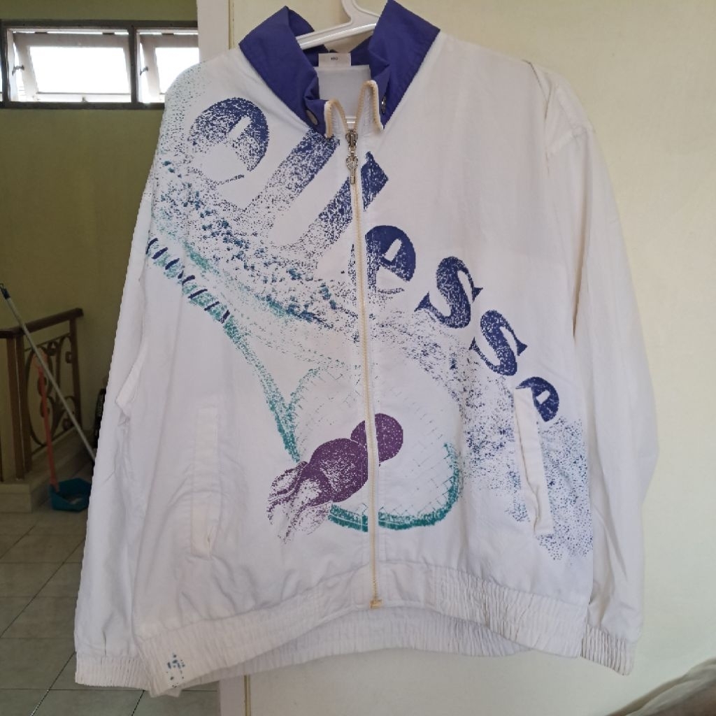 Jacket Windbreaker Ellesse Raket Tennis Vintage Made In Italy
