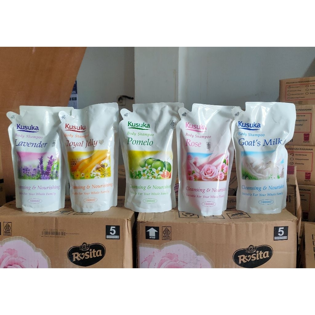 Sabun Mandi Kusuka 1 liter