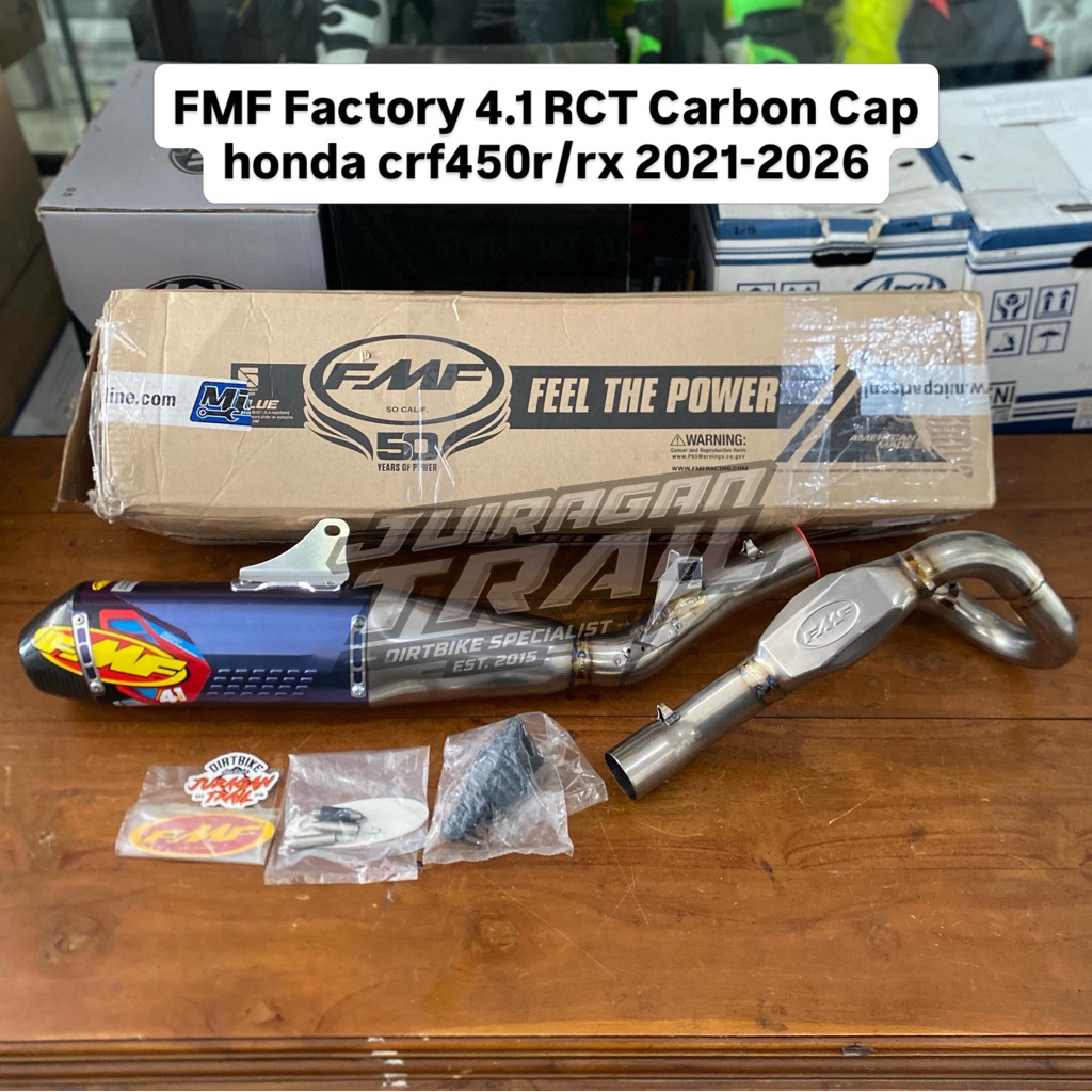 FMF FACTORY 4.1 RCT HONDA CRF450R RX ORIGINAL