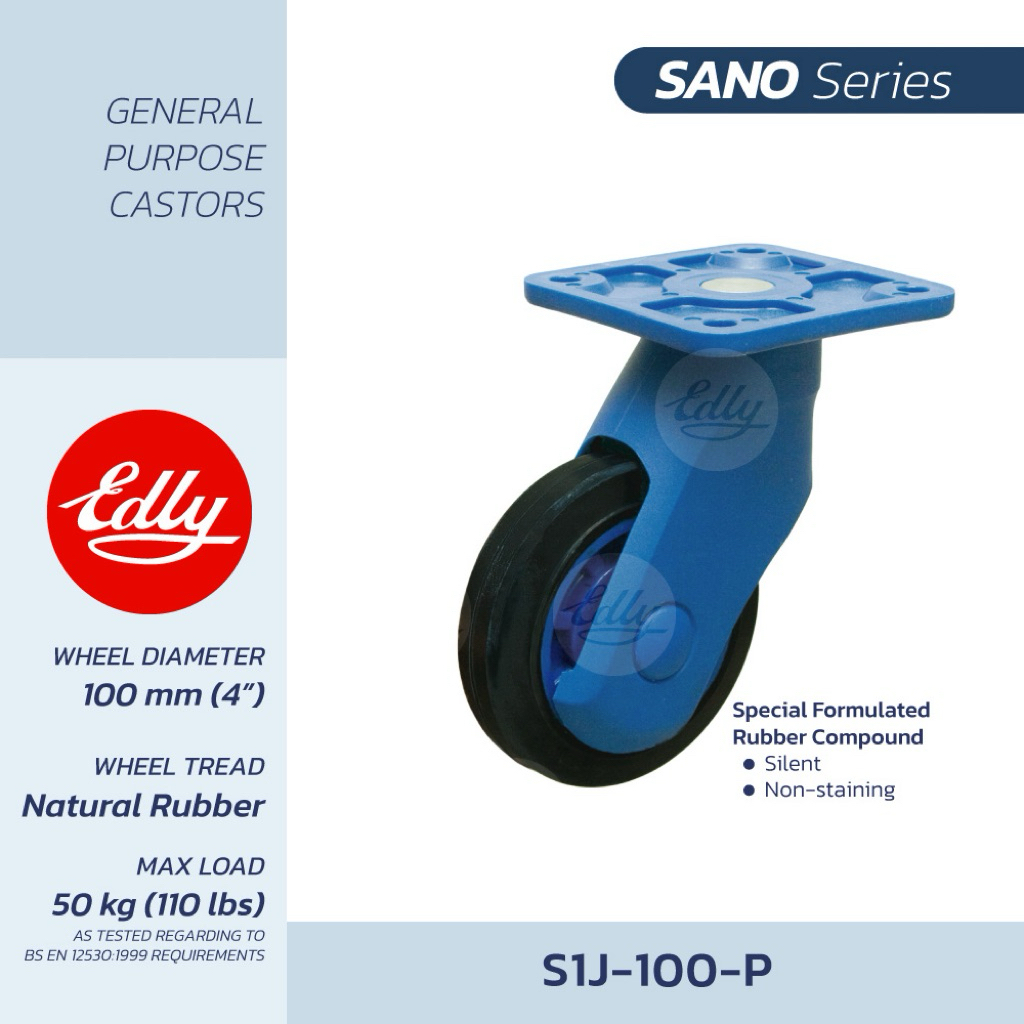 Edly — SANO Series - Roda kastor serbaguna