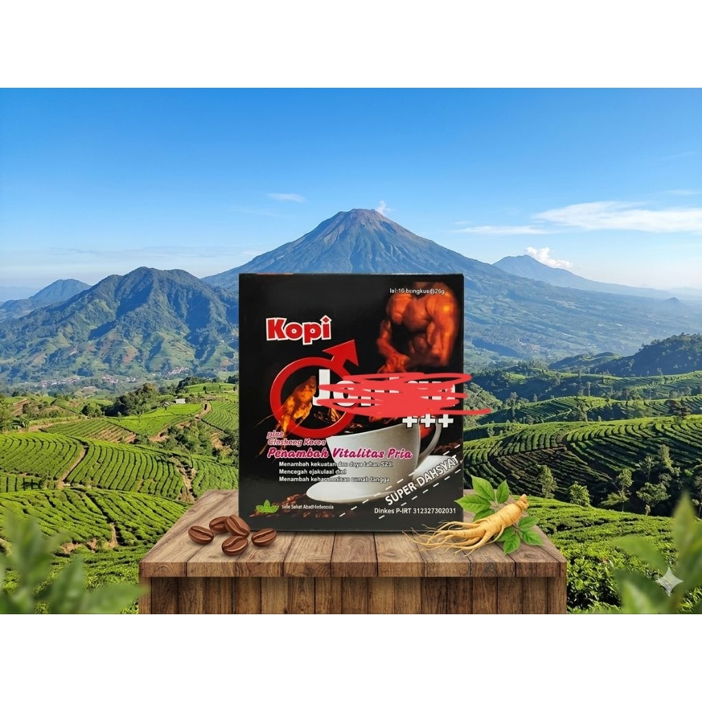 minuman serbuk kopi laki