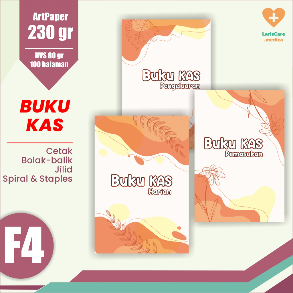 Buku KAS harian, Buku Kas PENGELUARAN, Buku Kas PEMASUKAN, buku besar bidan