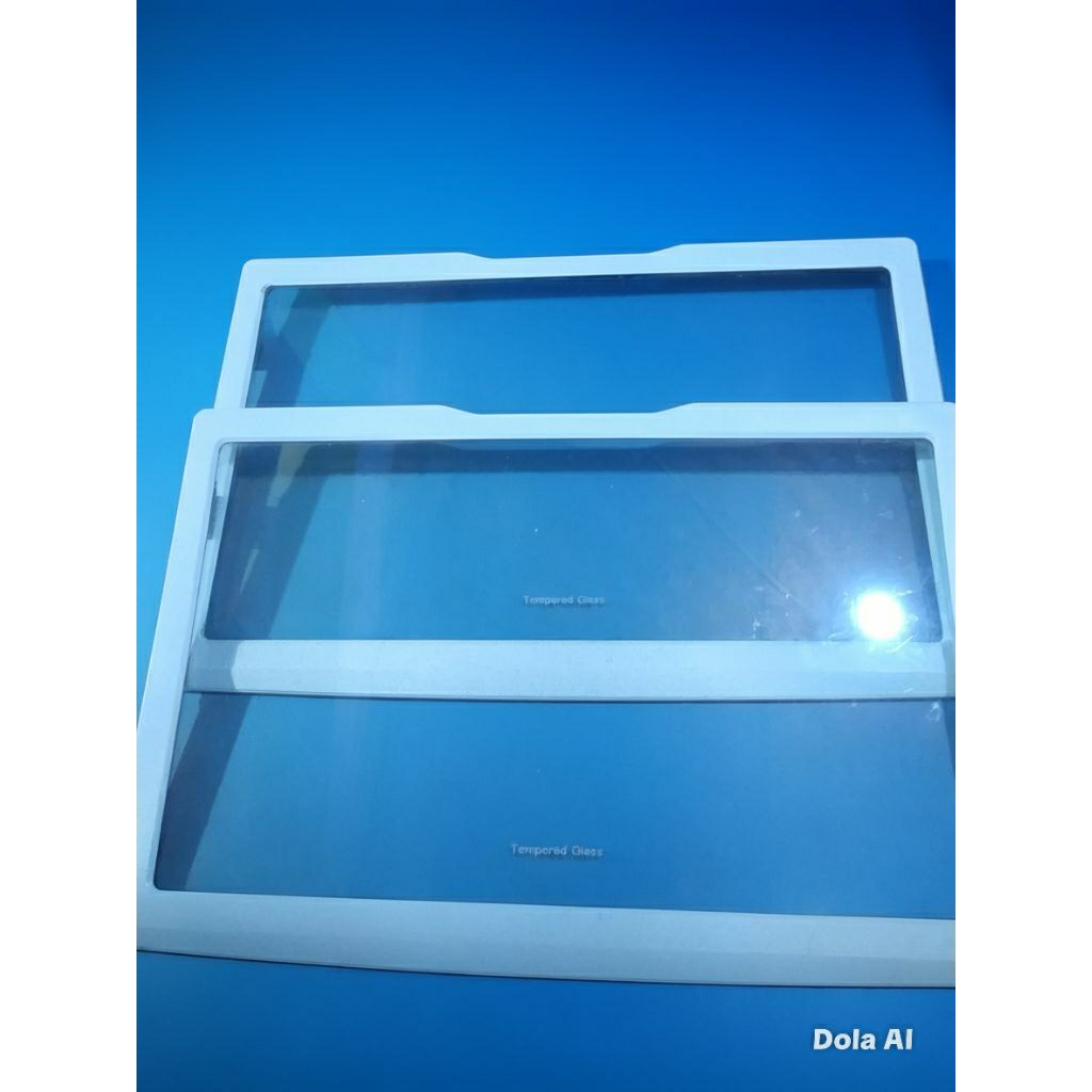 Rak temper glass kulkas 1 pintu polytron second