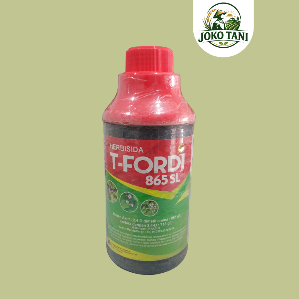 T-Fordi 865 SL Racun Sistemik Gulma Berdaun Lebar Sawah