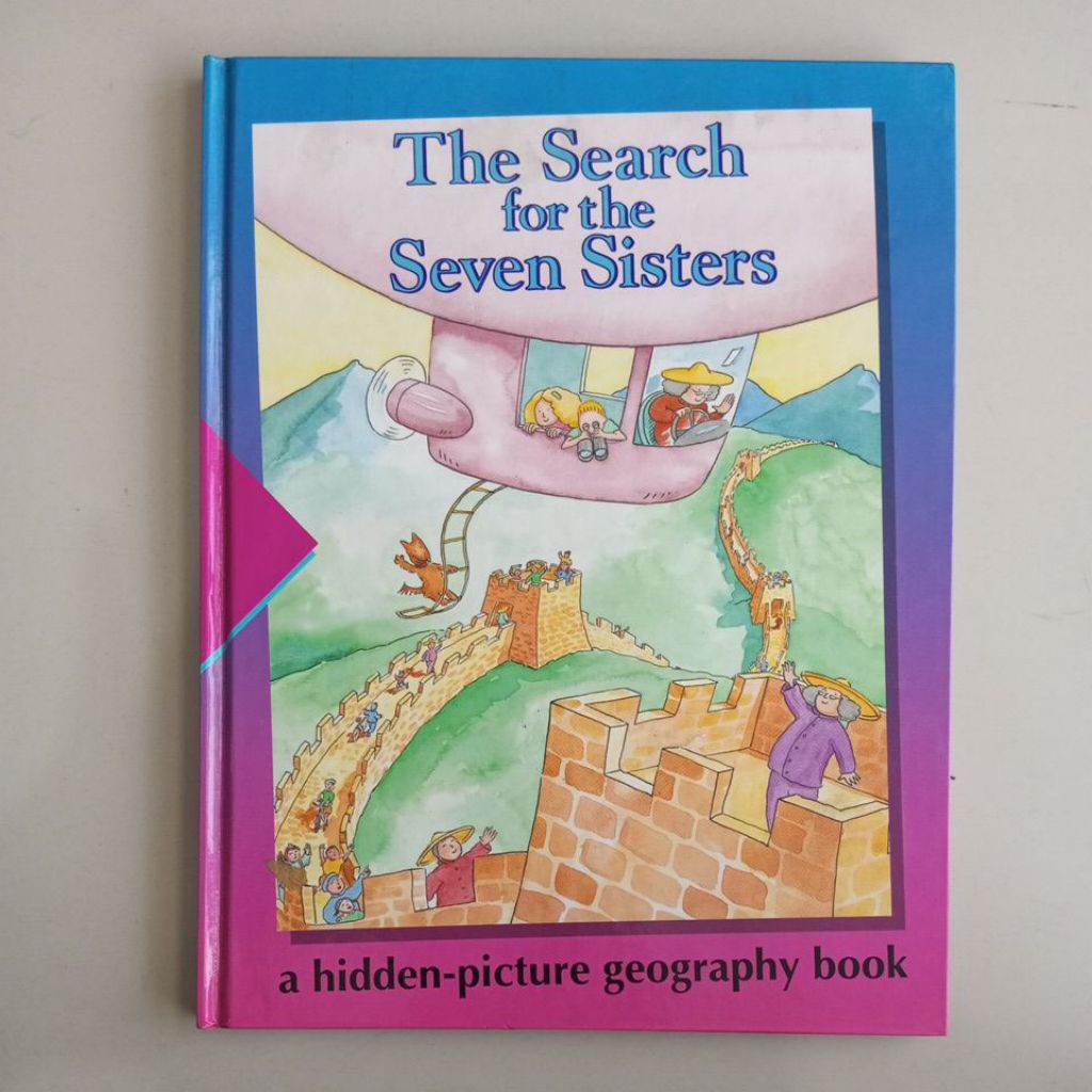 BUKU TIME LIFE EARLY LEARNING PROGRAM THE SEARCH FOR THE SEVEN SISTERS A HIDDEN PICTURE GEOGRAPHY BO