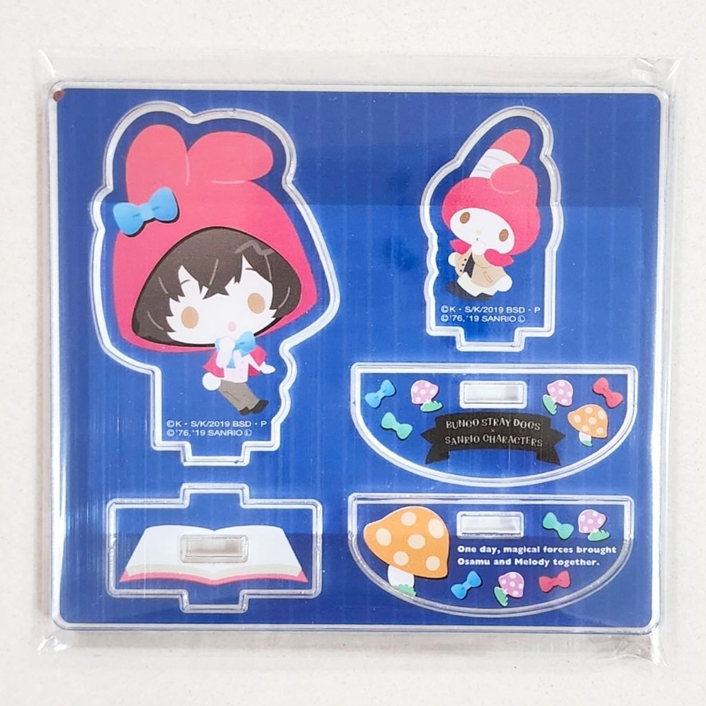 Bungou Stray Dogs Sanrio Yura Yura Chibi Acrylic Standee - Dazai