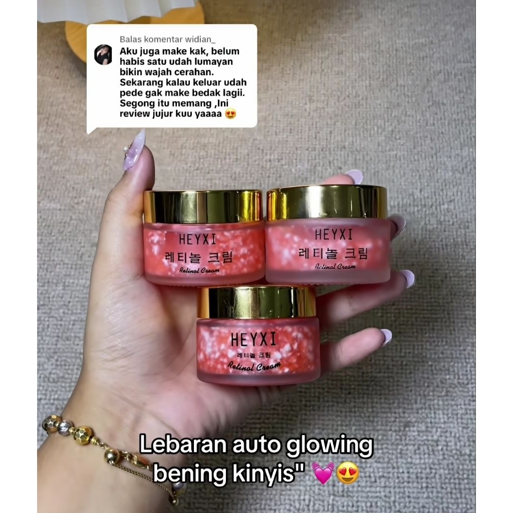 BPOM, whitening hexy cream 1 psc ready