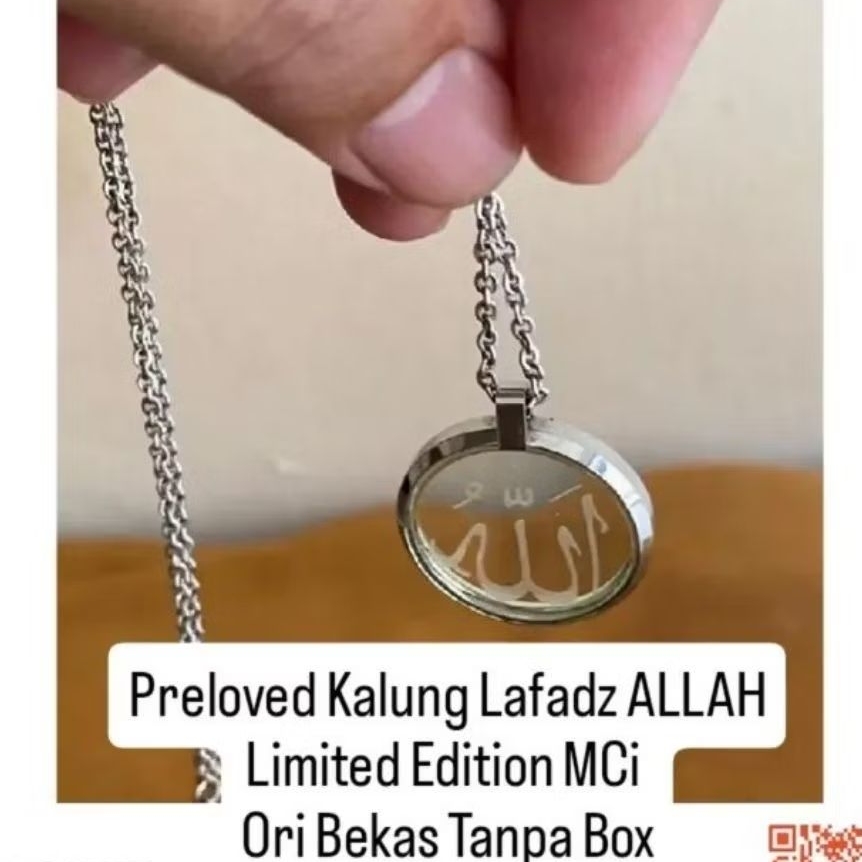 Preloved BioPendant Lafadz ALLAH. MCi Ori Tanpa Box