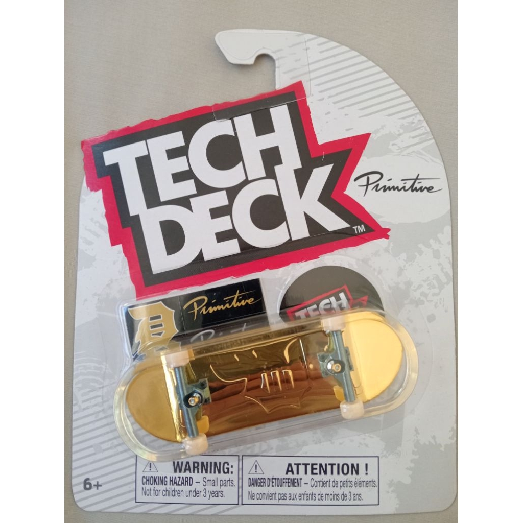 Tech Deck Skateboard Primitive Gold