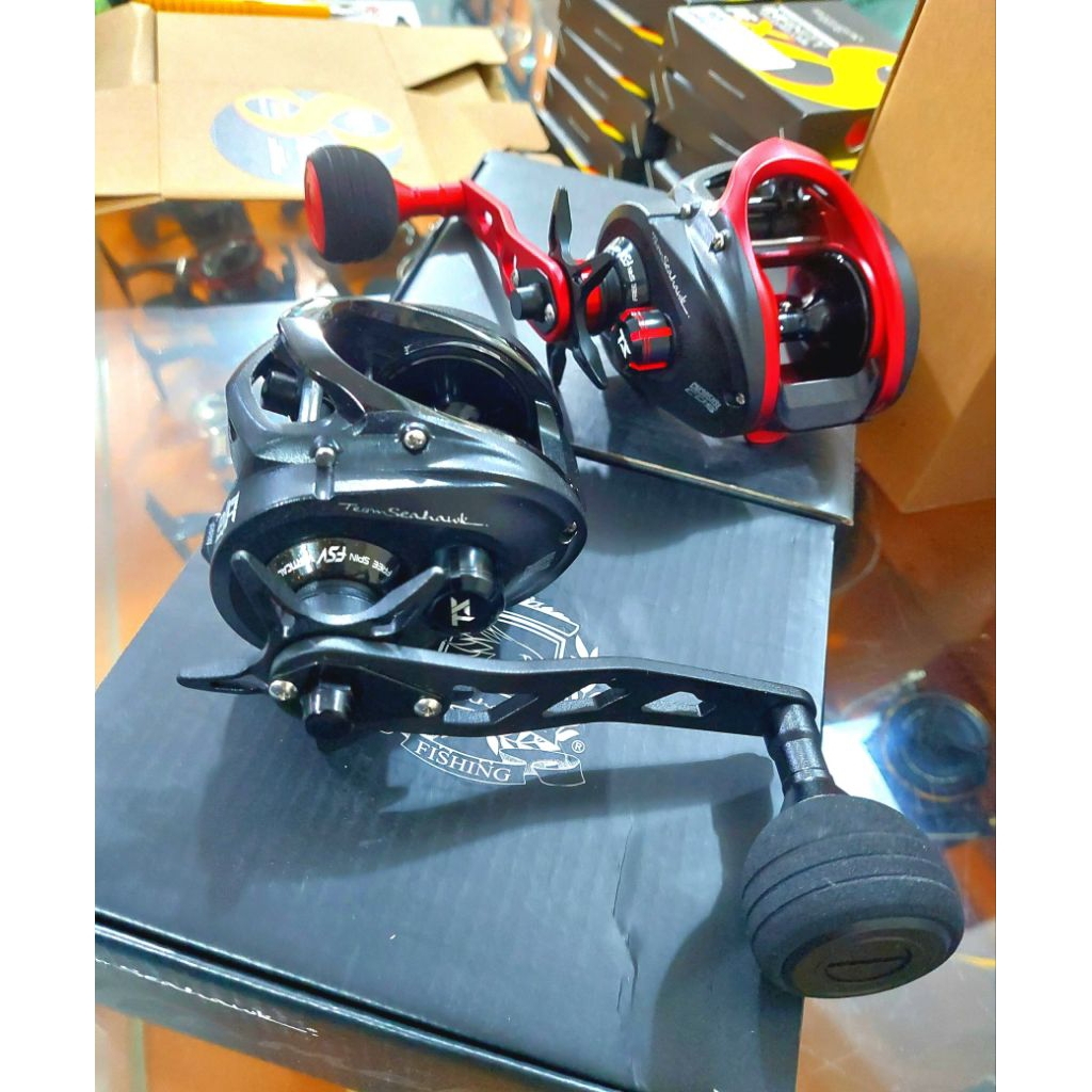 Reel Jigging OH Seahawk CAMELOT | CM305 XHL & CM305 HSL