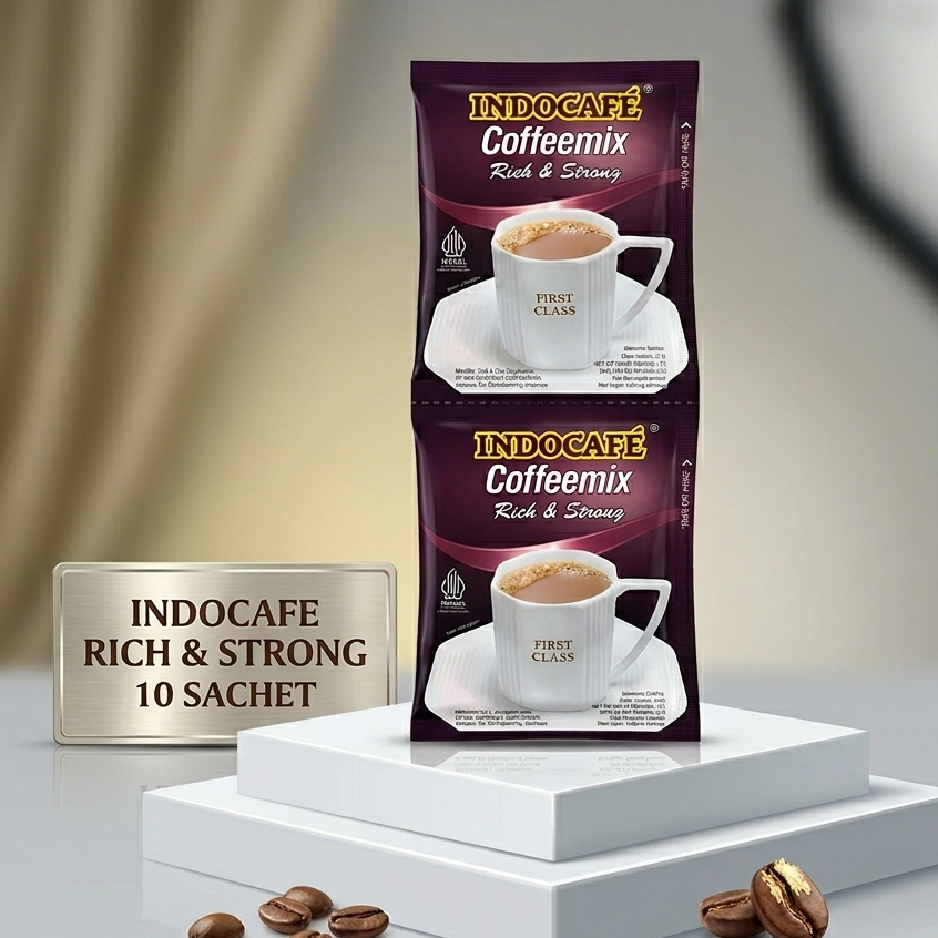 Indocafe Coffeemix / Indocafe Coffeemix Rich & Strong (10 Sachet)