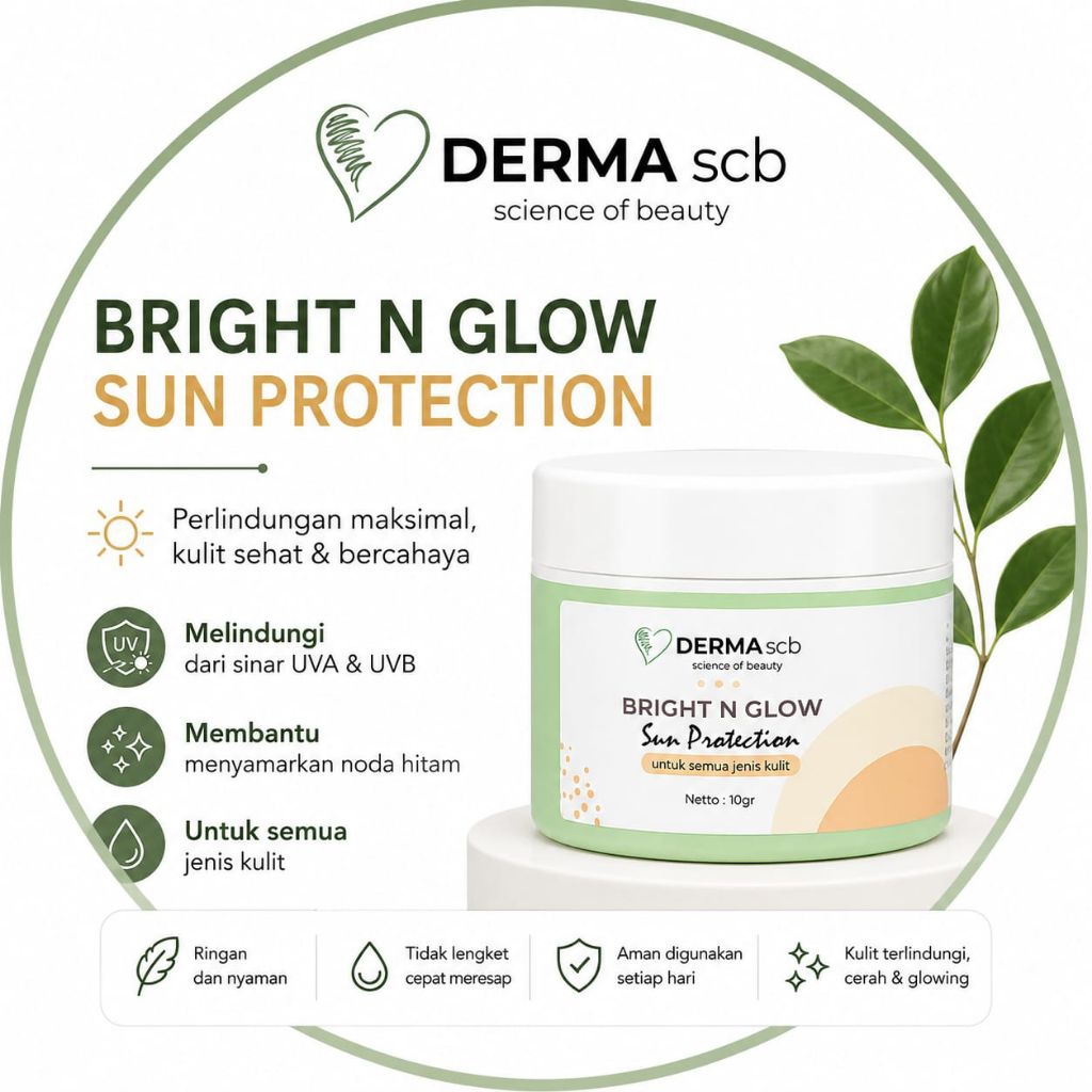 DERMA SCB Sunscreen 50 Lotion|tabir surya|spf 50|perlindungan kulit