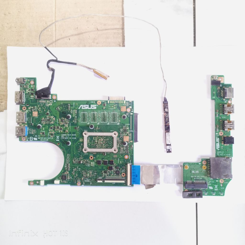 Motherboard mainboard mesin asus x200ma series x200 x200m intel ori