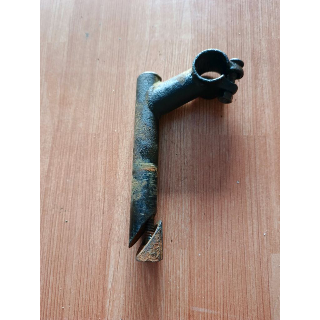 stem sepeda mtb besi 6 cm standar