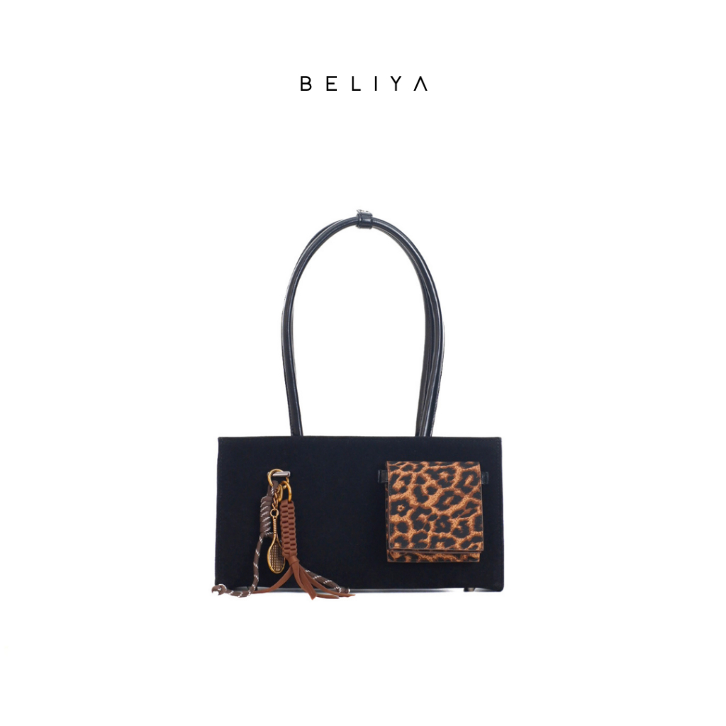 Beliya Leo Shoulder Tas Selempang Wanita dengan Pouch dan Tas Lipat - Beliya Leo Bag - Tas Wanita