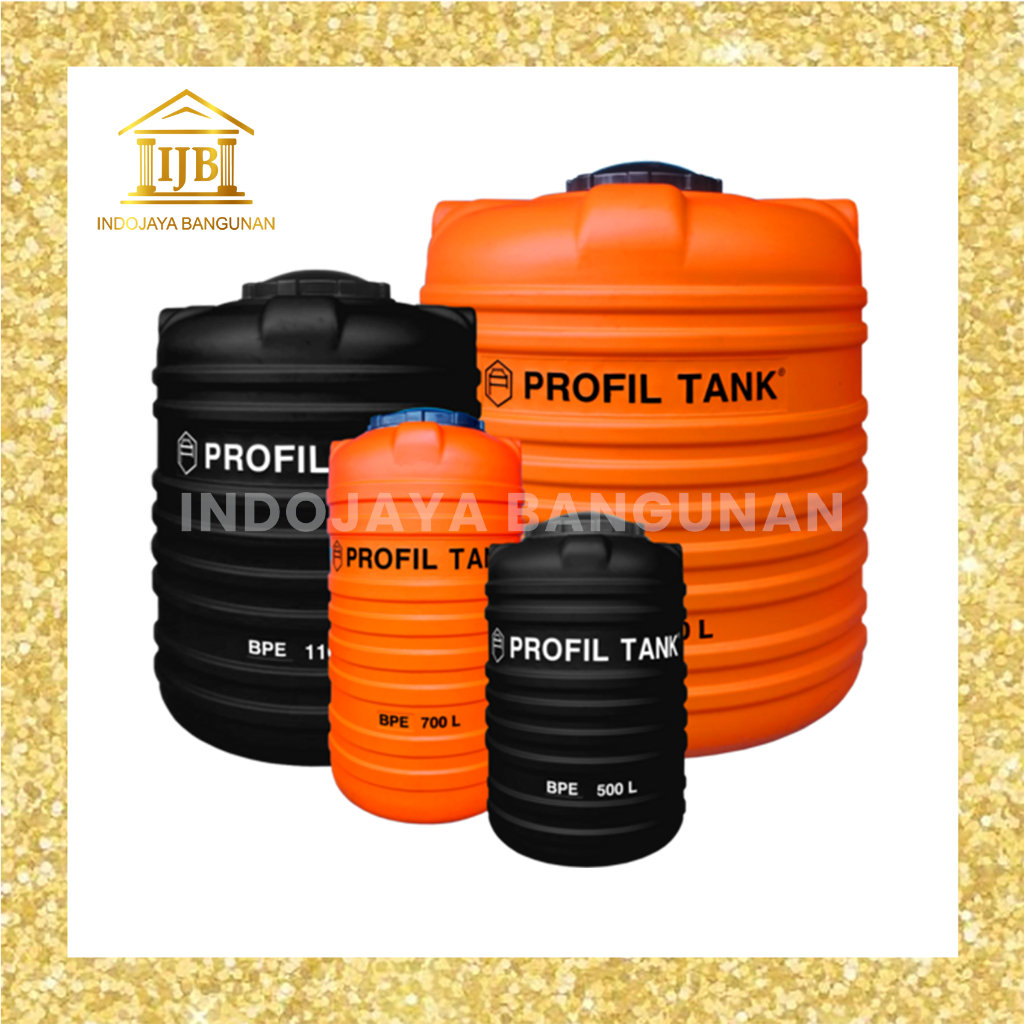Profil Tank Tandon Air Toren Tanam BPE 700 Liter Pengiriman Bandung