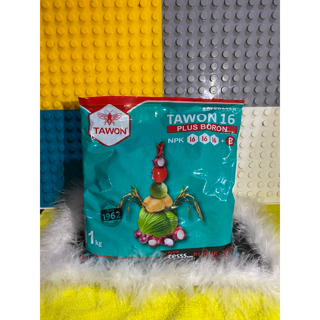 NPK Tawon 16-16 Plus Boron Pupuk Kemasan 1kg
