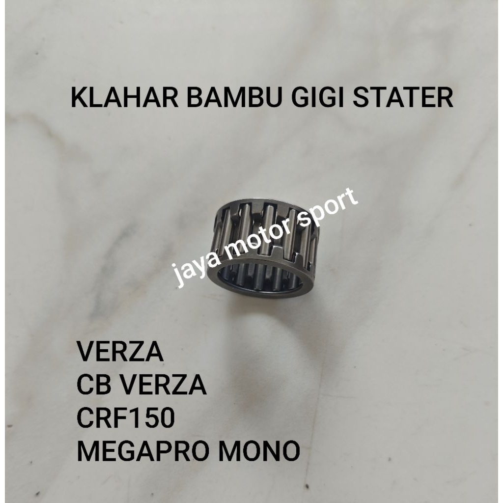 KLAHAR BEARING LAHAR BAMBU GIGI STATER VERZA / CB VERZA / CRF 150 / MEGAPRO MONO