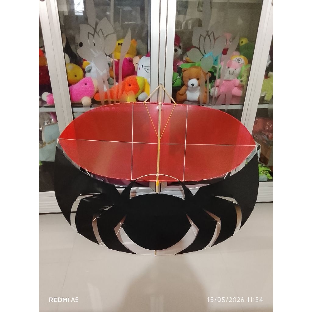 layangan ram raman spider set sendaren