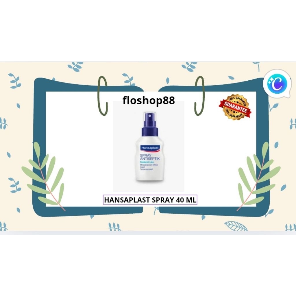 HQNSAPLAST SPRAY ANTISEPTIK / HANSAPLAST SPRAY / HANSAPLAST SPRAY ANTISEPTIC / HANSAPLAST SPRAY LUKA