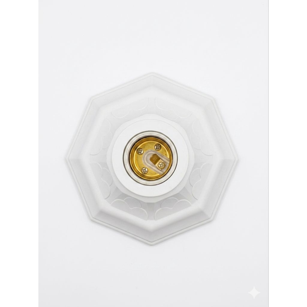 Fitting lampu plafon (ceiling lamp holder)