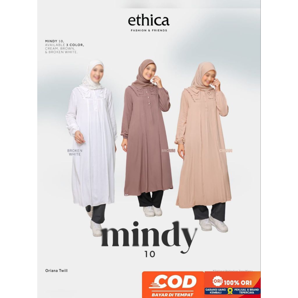 ETHICA | Mindy 10 - Tunik Ethica Terbaru - Original - Tunik Daily Ethica